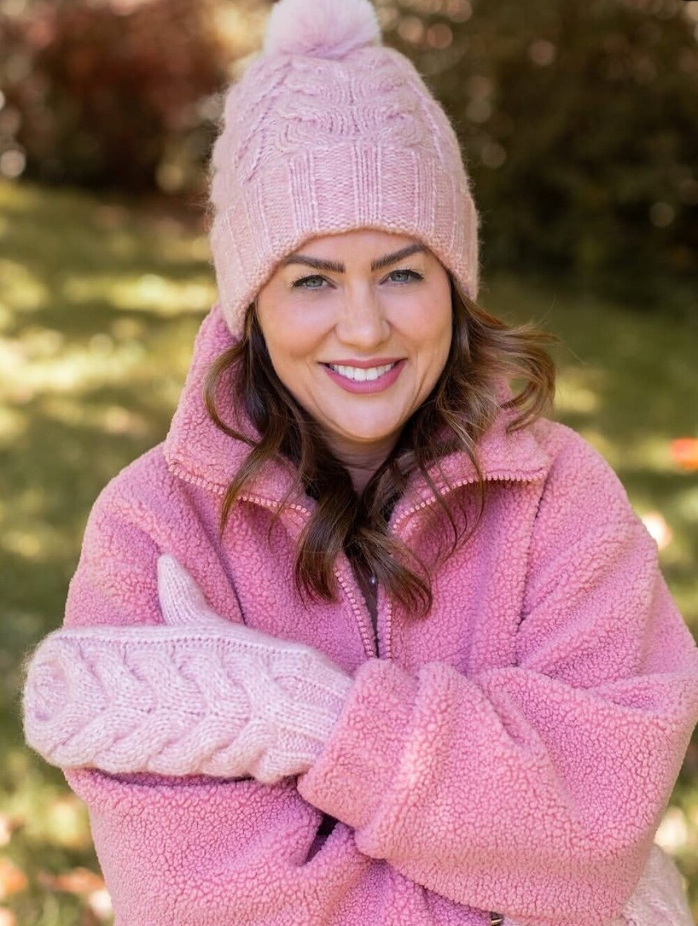 Limited Edition- Joe Fresh Pink Oversized/Relaxed Sherpa Jacket